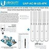 Ubnt Systems Unifi Ap Ac Mesh Uap-Ac-M-Us Geniş Alan Giriş/Çıkış Çift Bantlı Erişim Noktası (4 Paket)