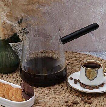 Arow Borosilikat Cam Cezve 1000 ML - Pm-2714-s