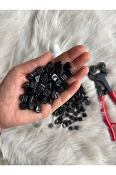 Karsan Mozaik Sanatsal Mikro Mozaik Siyah 1x1cm Mozaik Sanatı Malzeme (100gr)