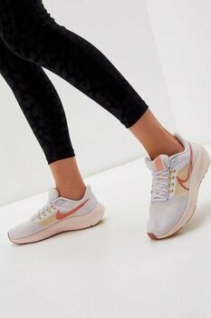 Nike Air Zoom Pegasus 39 Running Kadın Koşu & Antrenman Ayakkabısı - Gri - Pembe - 38,5