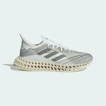 Adidas 4DFWD X Strung Bağcıklı Beyaz Gri Siyah 40 Koşu Ayakkabısı
