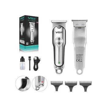 Vgr V-071 Profesyonel Mini Şarjlı Saç Sakal Tıraş Makinesi Gri