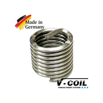 V-coil M3 Helicoil Yay 2d Yay Kapalı Uzunluğu 4.5mm - 100 Adet