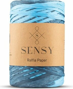 Sensy Premium Çok Renkli Multi Ebruli 290 Metre Rafya Ip Çanta Ipi Raffia Ip Kağıt Ip Supla Ipi - 410