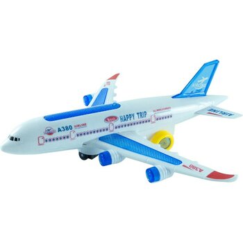 Mixoyuncak  Oyuncak Uçak A380 Işıklı Sesli 30 cm