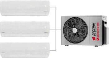 Arçelik Multi sistem klima /   9.000 Btu + 9.000 Btu + 12.000 Btu Iç Ünite (1 Adet Dış Ünite = 3 Adet Iç Ünite) ZM18103 MD Multi Klima