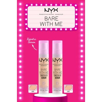 Nyx Professional Makeup 2'li Bare With Me Concealer Serum - 02 Lıght