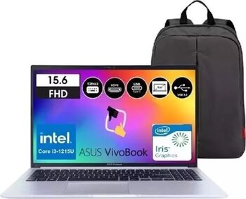 Asus Vivobook 15 F1502ZA-EJ1535 Intel I3-1215U 8gb Ram 1tb  SSD W11P 15,6 Fhd  Snertech Çanta