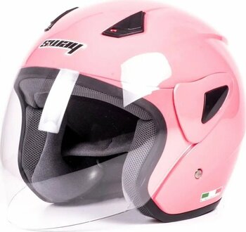 Sway Sw 733 Pembe Yarım Kask
