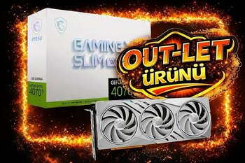 MSI GEFORCE RTX 4070 TI GAMING X SLIM W 12G WHITE GDDR6X 192B Gaming Ekran Kartı Sıfır