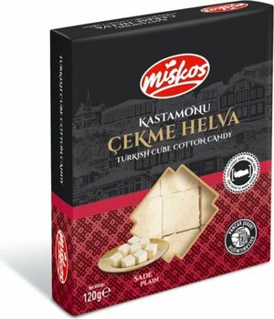Miskos Sade Çekme Helva 120 gr x 12 Adet