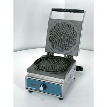 Waffle Endüstriyel 21 cm Çiçek Model
