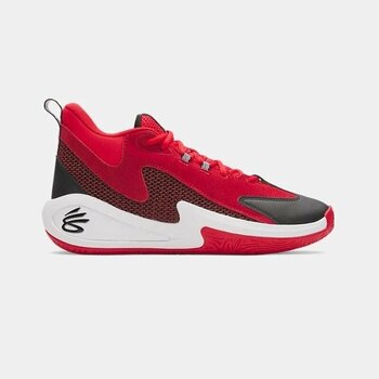 Under Armour Curry 3z 25 Suede Erkek Basketbol Ayakkabısı C-und000750e10600 Kırmızı 44