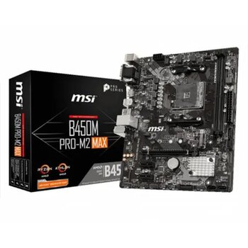MSI B450M PRO-M2 MAX AMD B450 3466MHz DDR4 AM4 mATX Anakart