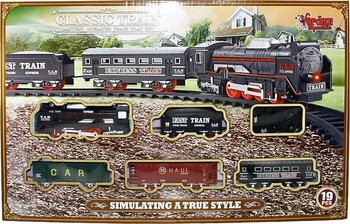 Vardem Klasik Tren 19 Parça Oyuncak Seti JHX3308