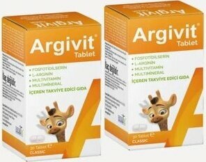 Argivit Classic 30 Tablet 2 Adet