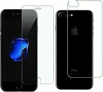 Kvy iPhone 7 Plus Ön Arka Nano Cam Şeffaf Ekran Koruyucu