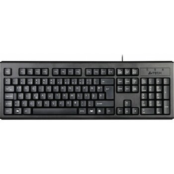 A4Tech A4 Tech KM-720, Siyah, USB Kablolu, Türkçe F, Multimedya Klavye