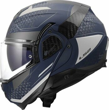 Ls2 Advant 2 Astral Mat Mavi Çene Açılır Motosiklet Kaskı - L