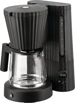 Alessi Plisse Siyah Filtre Kahve Makinesi