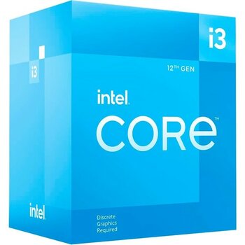 Intel Core I3-12100F 3.30GHZ 4 Çekirdek 12MB L3 Önbellek Soket 1700 Işlemci