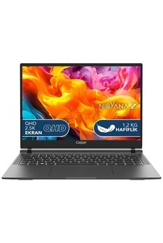 Casper Nirvana Z100 İ5-1335U 16Gb Lpddr5 1Tb Ssd 14" Freedos Oniks Siyah Laptop Z100.1335-Bf00x-S-Q