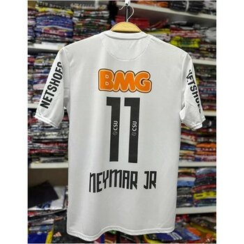 Santos 2024/25 Yeni Sezon Neymar Jr Özel Forması 11 - XL - Beyaz