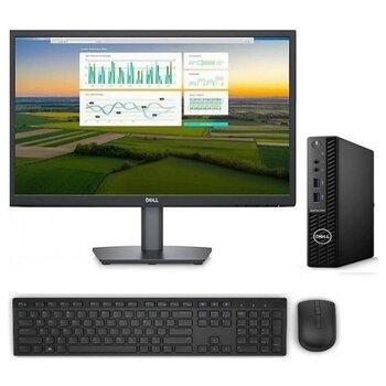 Dell Optiplex 3090MFF Intel Core i3-10105T 8GB 512GB SSD Windows 11 Pro 21.5 Mon Mini Masaüstü Bilgisayar N007O3090MFF_W3