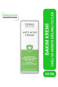 DermaSolutions Yağlı, Akne Eğilimli Cilt Sivilce Karşıtı Krem 50 ml