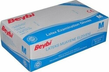 Beybi Lateks Eldiven Pudralı Orta M 100'Lü