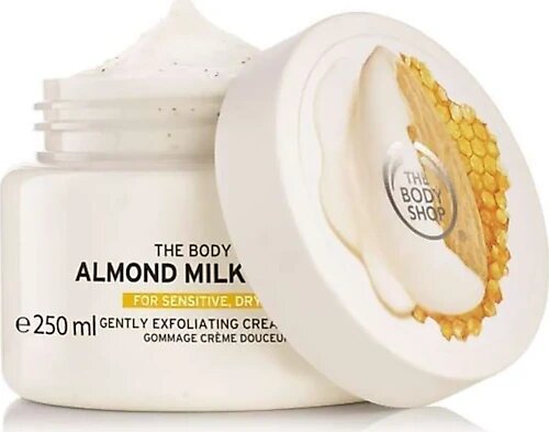 The Body Shop Almond Milk & Honey Arındırıcı Krem 250 ml Vücut Peelingi