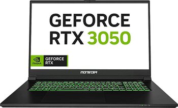 Monster Abra A7 V15.5.1 i5-13500H 16 GB 1 TB SSD RTX3050 17.3" W11H Full HD Gaming Laptop