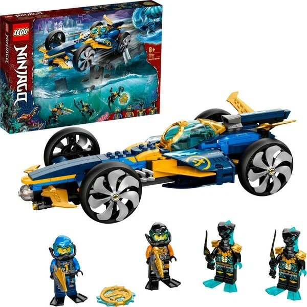 LEGO Ninjago Ninja Su Altı Motoru 71752 356 Parça 8+ Yapım Seti