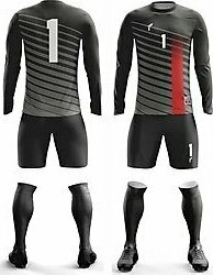 Freysport Bevel Siyah 3XL Kaleci Forma Seti