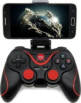 T3 Wireless Kablosuz Oyun Kolu Bluetooth Joystick Gamepad PC Telefon iOS Android TV Akıllı Tv Box