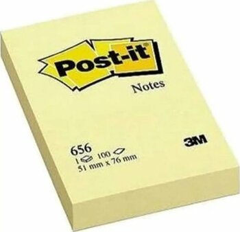 Post-it 656 51 x 76 mm Yapışkanlı Not Kağıdı
