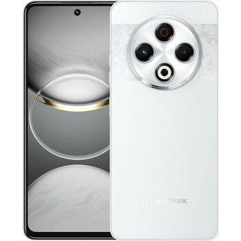 Spark 30 (8gb ve +8gb Artırılmış) /256 GB Astral Buz Beyaz (Tecno Türkiye Garantili) (Astral Bu - Standart - 1 GB