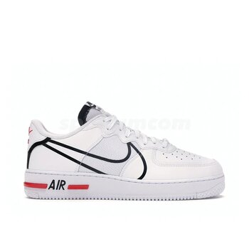 Nike Air Force 1 React White-Black