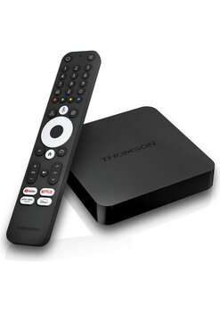THOMSONStreaming Box 240G, 4K Uhd, Dolby Atmos, Dolby Digital+, Google Ses Kontrolü, Wifi, 2gb Ram + 8gb Rom, Dahili Chromecast