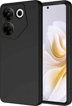 Tecno Camon 20 Pro 5G Kılıf İçi Kadife Dolgulu Kasayı Çizmeyen Sweetish Lansman Premium Kapak - Siyah