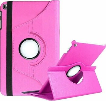 Nezih Case 360 Rotating Stand Deri Lacivert Samsung Galaxy Tab A 8" 2019 T290 Uyumlu Kılıf