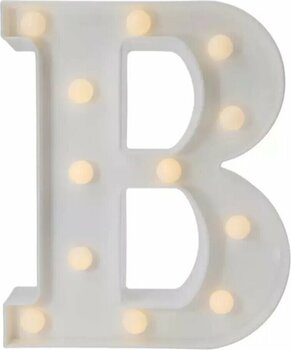 DogusDeco B Harfi Işıklı Led Dekoratif Aydınlatma Büyük Boy