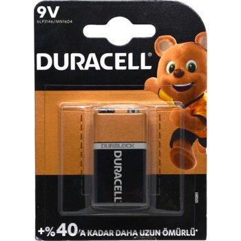 Duracell 6lp3146/mn1604 Alkalin 9v Pil 5'li
