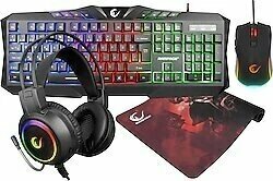 Rampage Argenti KM-404 4in1 Combo Oyuncu Seti