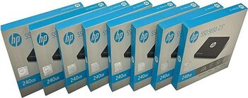 HP S650 SSD 2,5 " 240 GB 450/560MB 8'Lİ PAKET (Model:345M8AA)