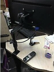 Samsung LG Vestel için Masa Üstü Askı 10-27 inç Monitör Aparatı