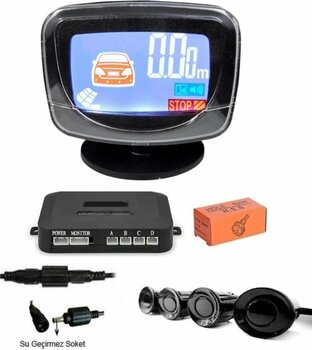 WİNOXX Dijital Gostergeli Park Sensörü (siyah Sensör)