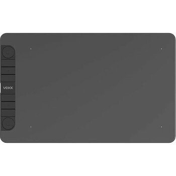 Mabeyn Veikk VK1060PRO 10X6 6 Kısayol,2 Scroll Tuşlu Sağ/sol El Uyumlu Grafik Tablet+Kalem - 001-Renkli