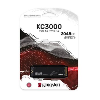 Kingston 2Tb Kc3000 Nvme M.2 Skc3000d/2048G Okuma Hızı 7000Mb / Yazma Hızı 7000Mb Ssd