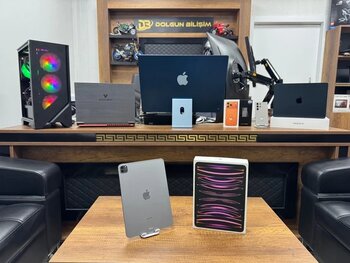 Apple İpad Pro 4. Nesil Wi-Fi 2Tb 11" Uzay Grisi Mnxm3tu/A Tablet (İkinci El)